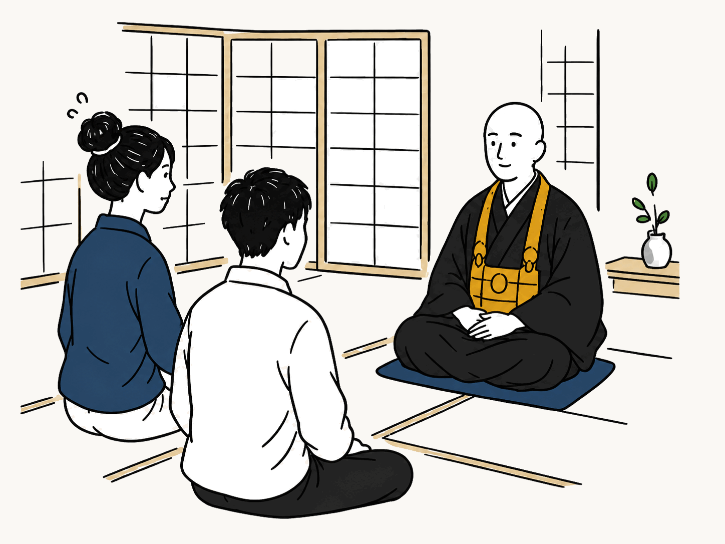 禅寺体験のイメージ